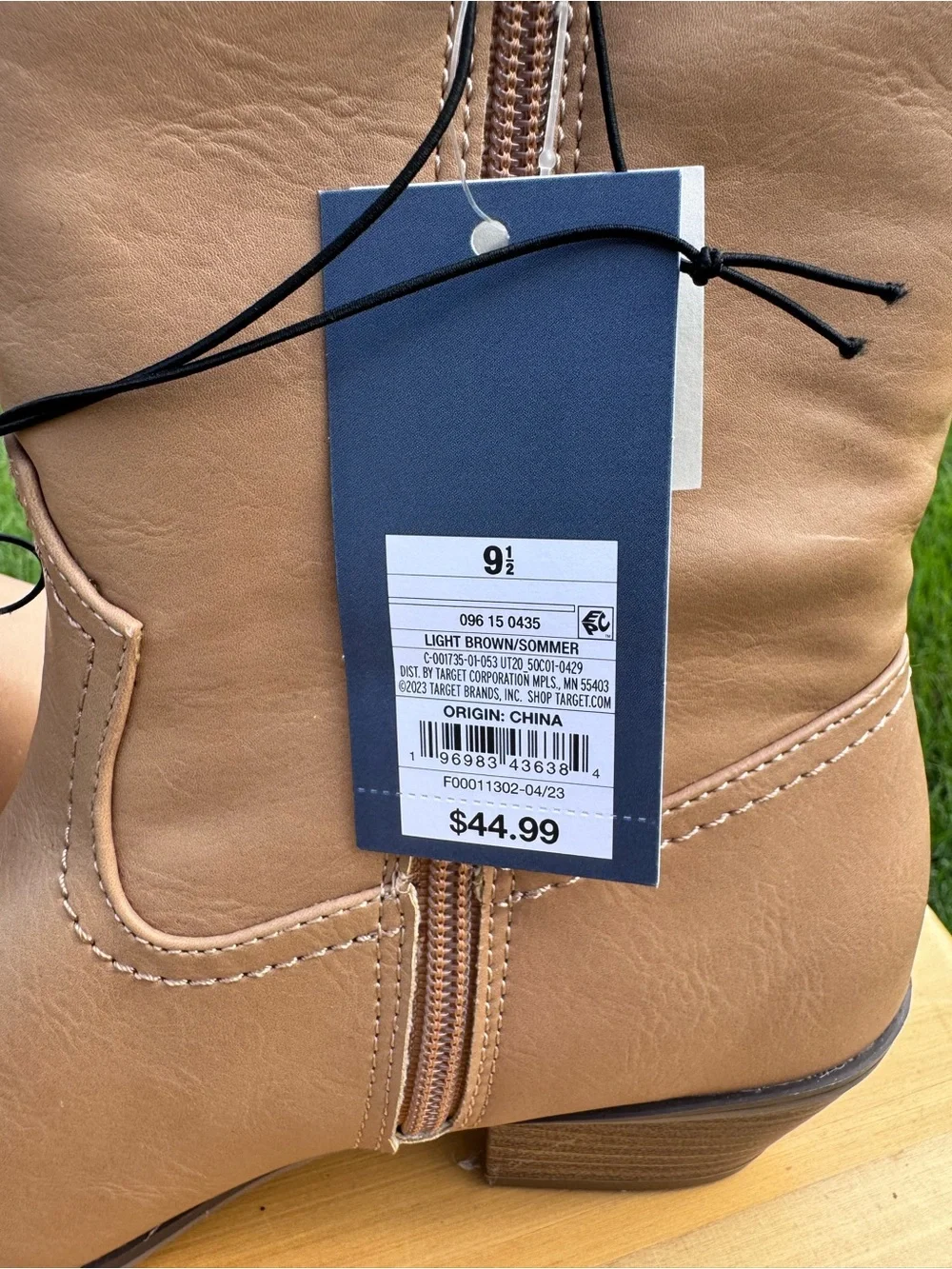 Ladies Universal Thread Over-the-Knee Boots in Tan